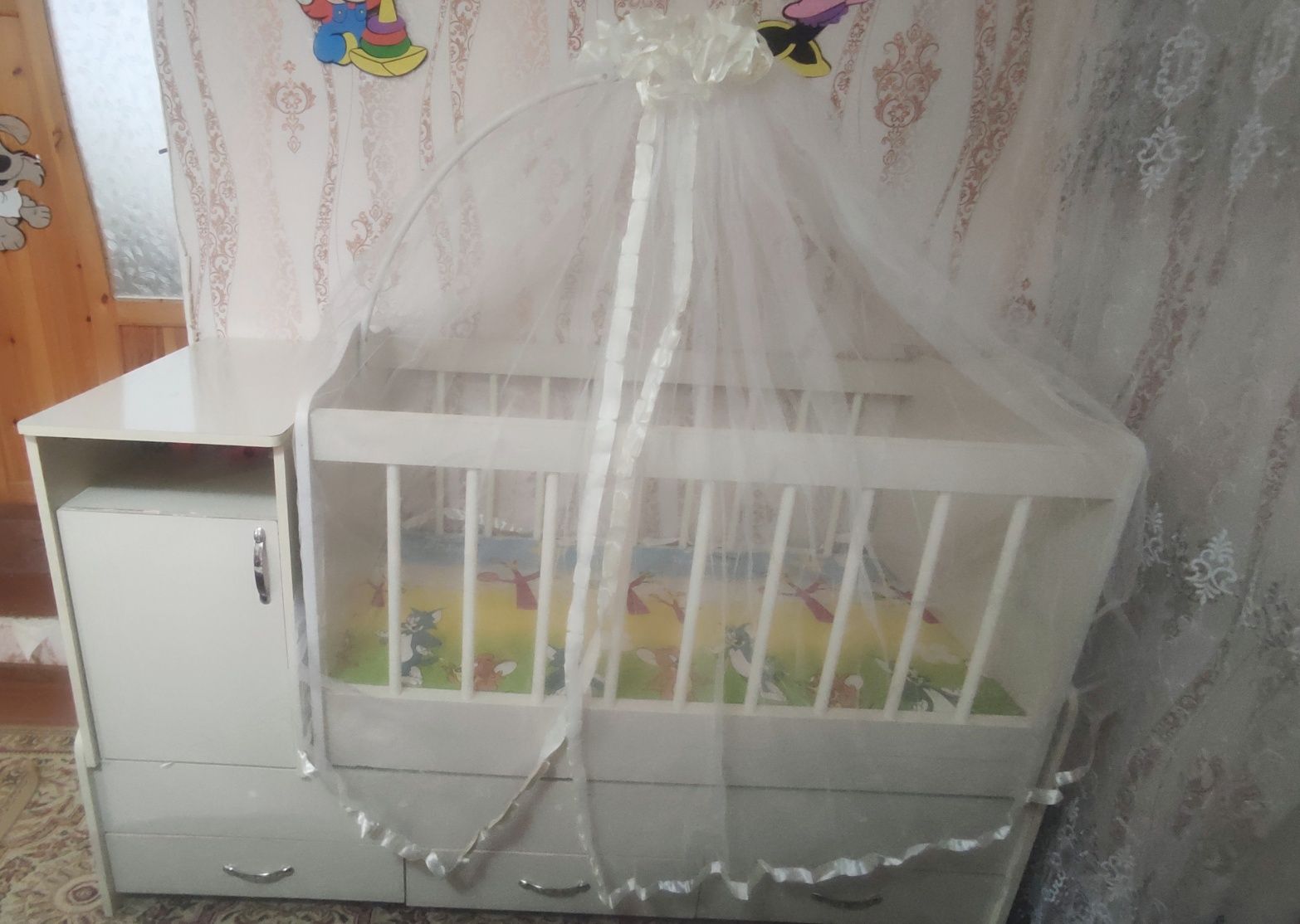 Продается Детская Кроватка 3в1