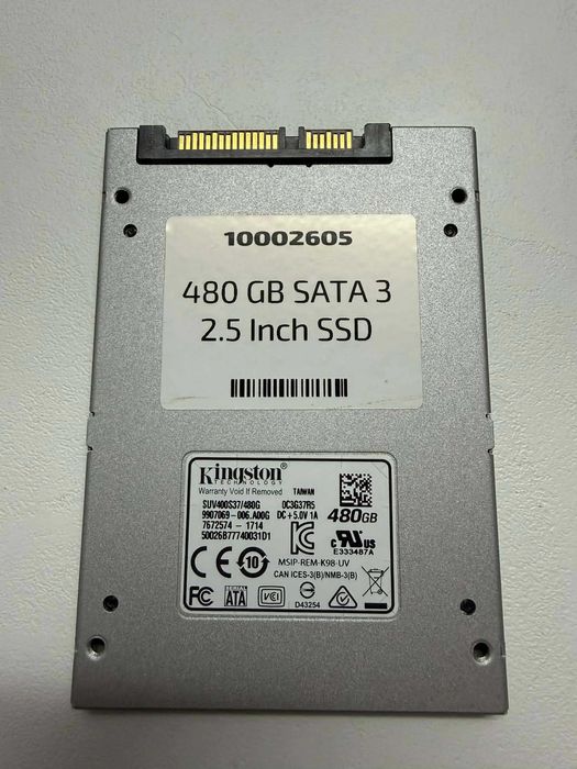 SSD диск Kingston UV400 480GB 2.5