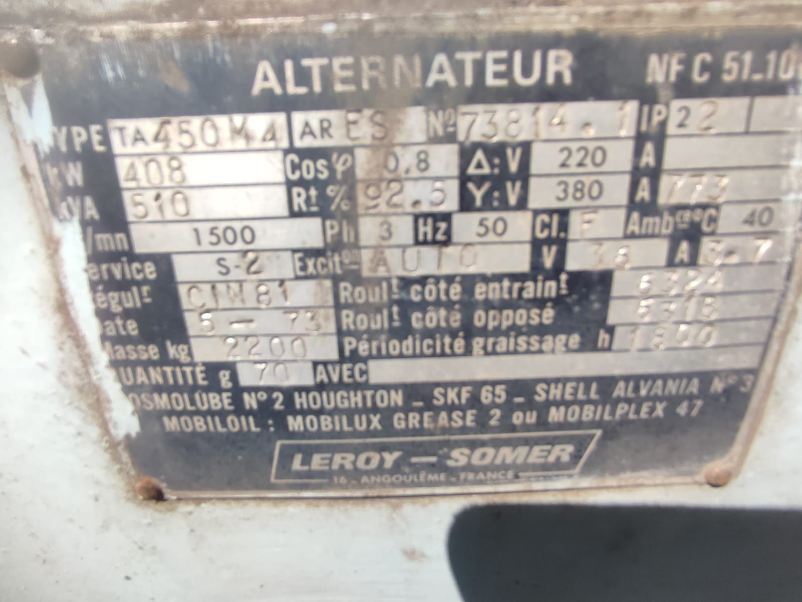 De vânzare generator