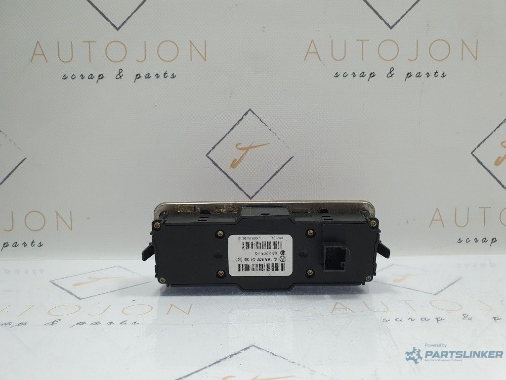 Consola butoane  MERCEDES-BENZ M-CLASS W163 1998 - 2005 2.7 ML 270 CDI OM 612.963 A1638200426 , 03420620