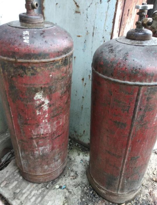 Газовый баллон хорошем состоянии в рабочем