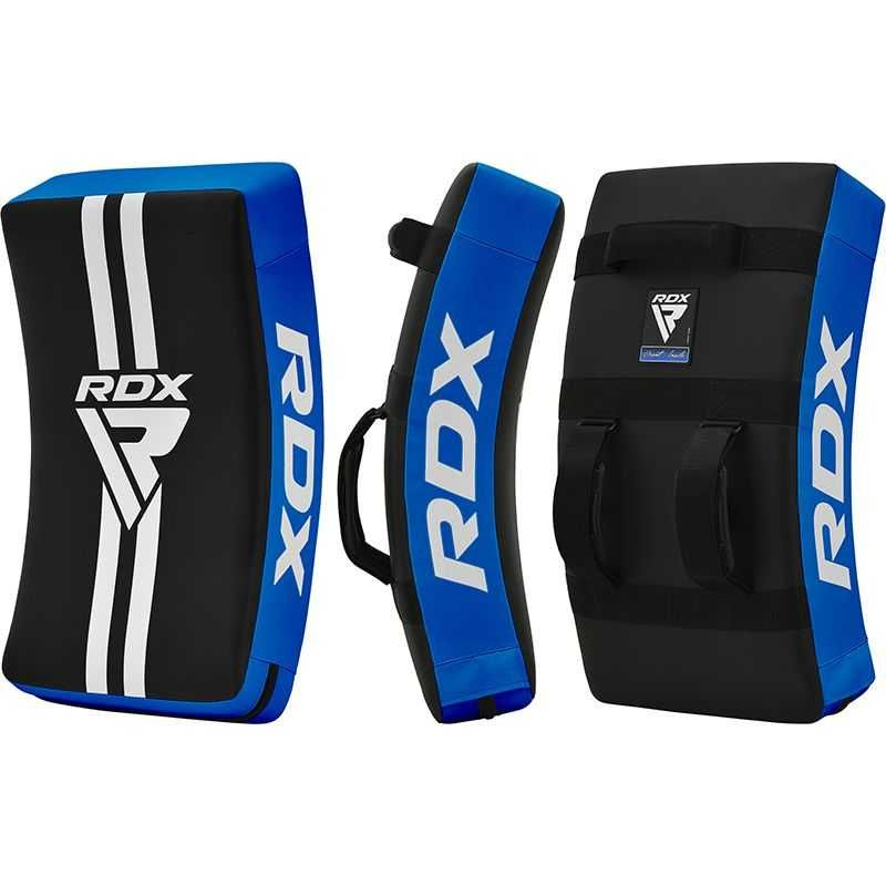 Тренировъчен Щит RDX Curved Kick Shield Blue, Лапа за Бойни Спортове