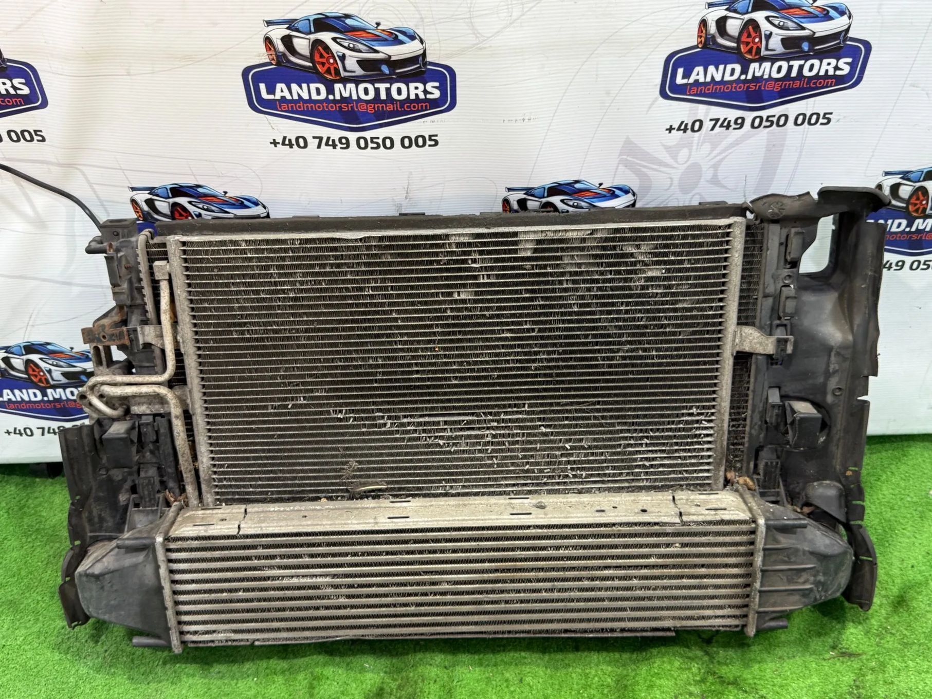 RADIATOR RACIRE AC / INTERCOOLER / VENTILATOR 2 BUC VOLVO XC60 2011 2.0 DIESEL SUV COD OEM 940009402 31368361 31686806 32339742 2010-2014