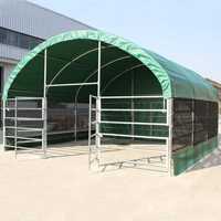 6x6m Cort pentru animale/ cort agricol/adăpostarea animalelor/hambar