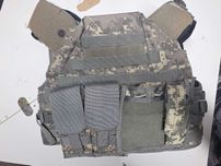 Plate carrier vesta airsoft cu port incarcatoare (4 ak/m4 , 1 pistol)
