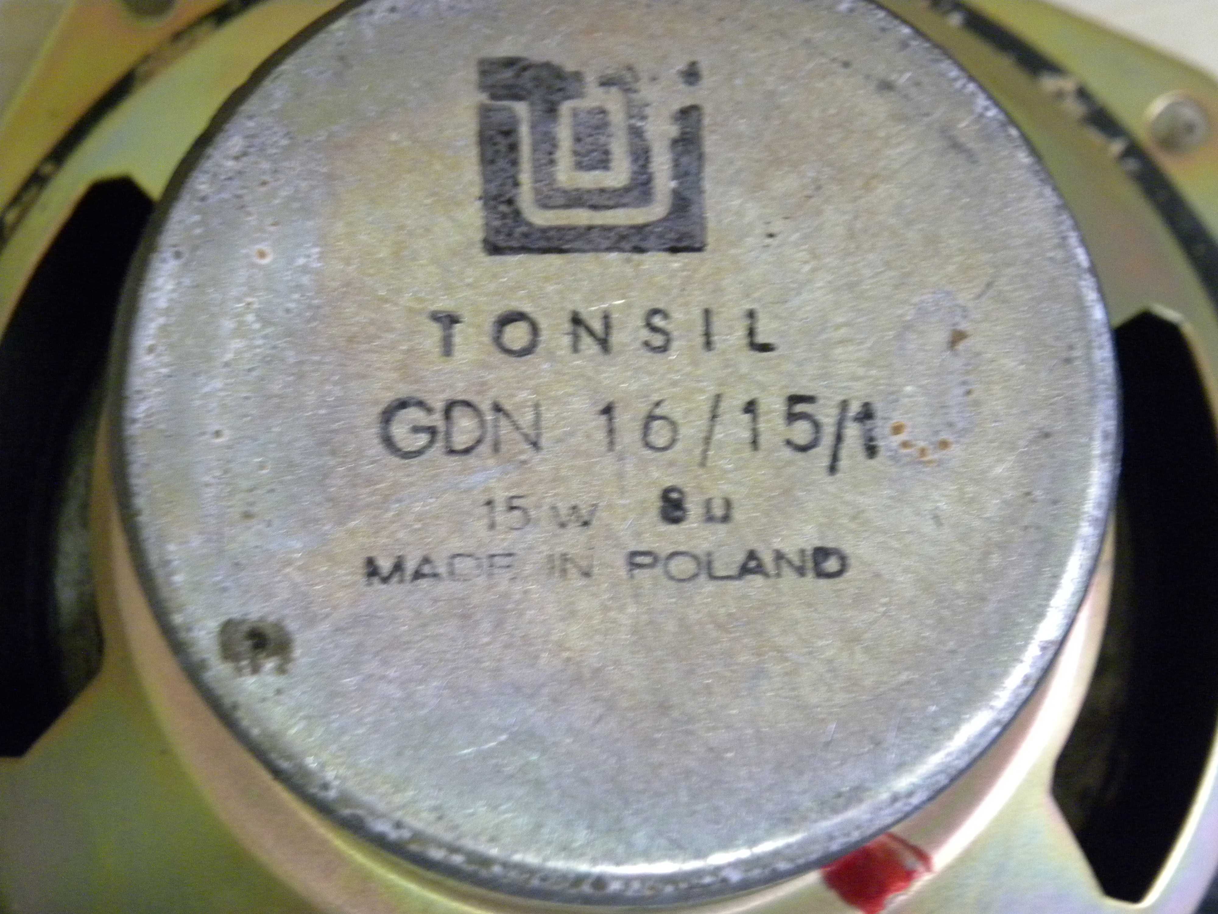 Vintage Unitra Tonsil 16/15