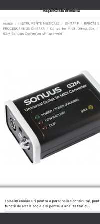 Sonuus G2M convertor audio-midi