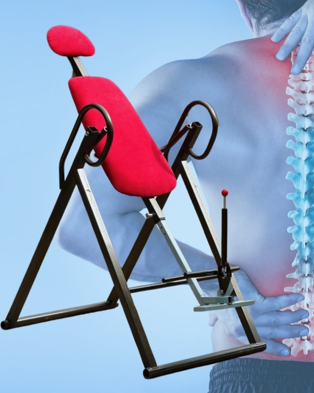 Инверсионный стол для шеи и спины