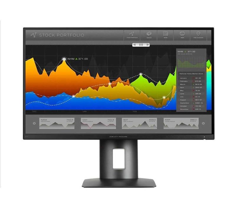 HP 27” Z27n G2 Display, 2560 x 1440,LED VGA HDMI,DP