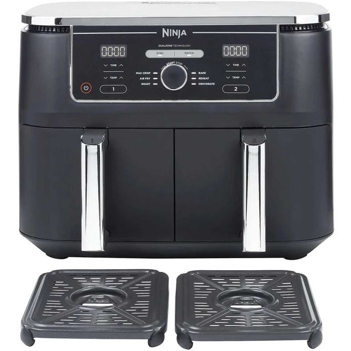 Ninja AF400EU – Air Fryer 9.5L, Dual Zone, 2470W, 2 г. гаранция