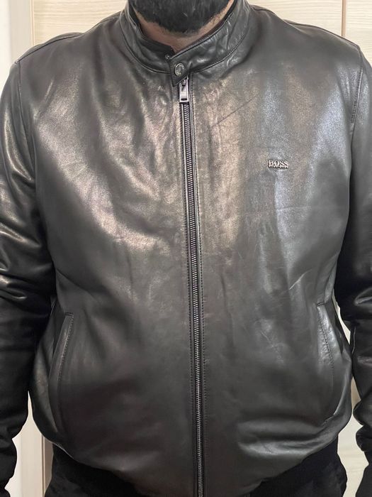 Geaca piele Boss