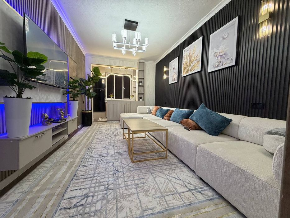 Чиланзар 11 квартал 2в3/1/4 Евро ремонт,с мебелью и техникой