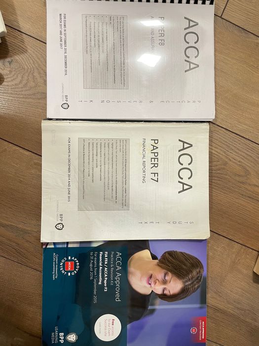 ACCA учебници и учебни тетрадки