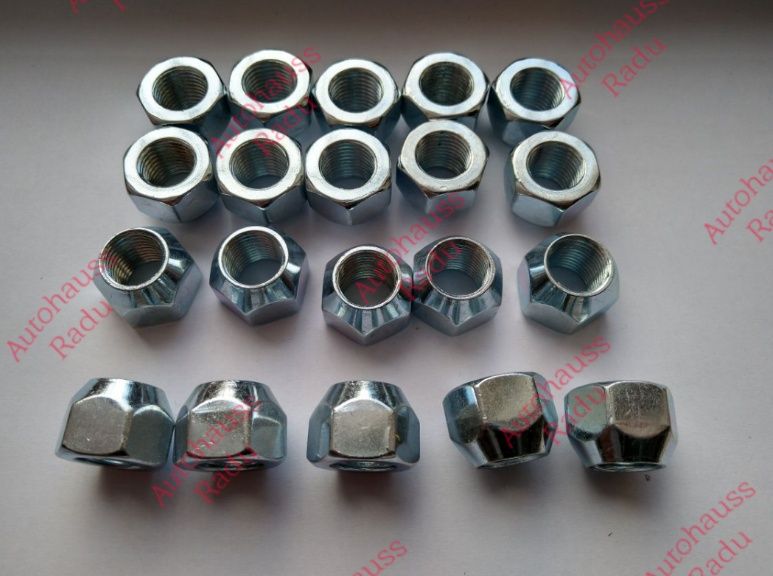 Set 20 Piulițe prezoane Ford Mazda Honda Opel Toyota pentru jante