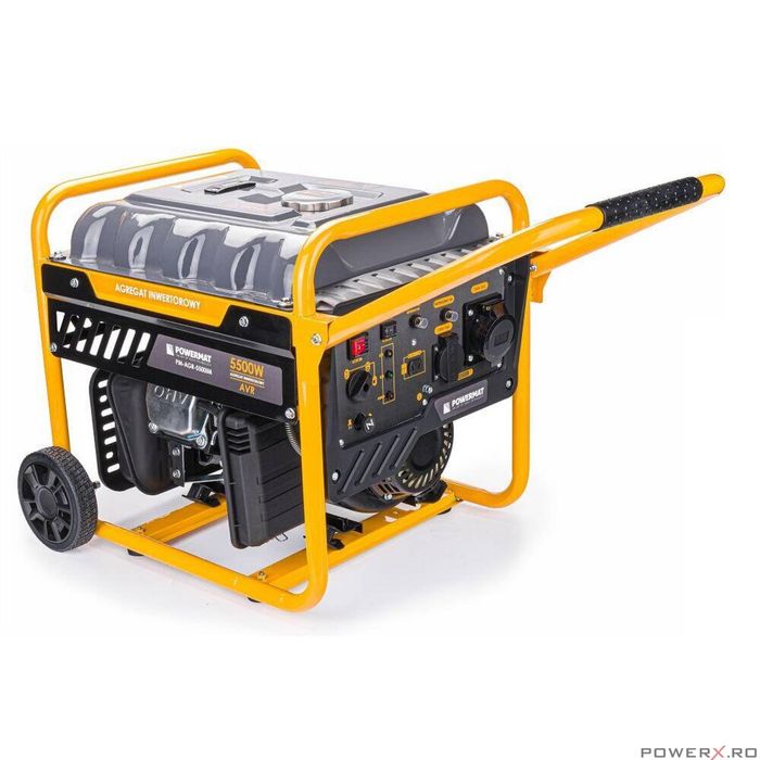 Generator curent electric 5500 W, capacitate rezervor 18 litri, motor