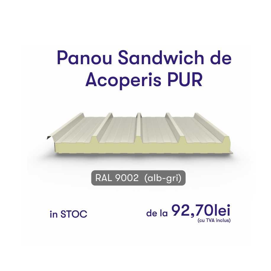 Gorj, Târgu Jiu - Panouri Sandwich - Transport GRATUIT pt minim 100 mp