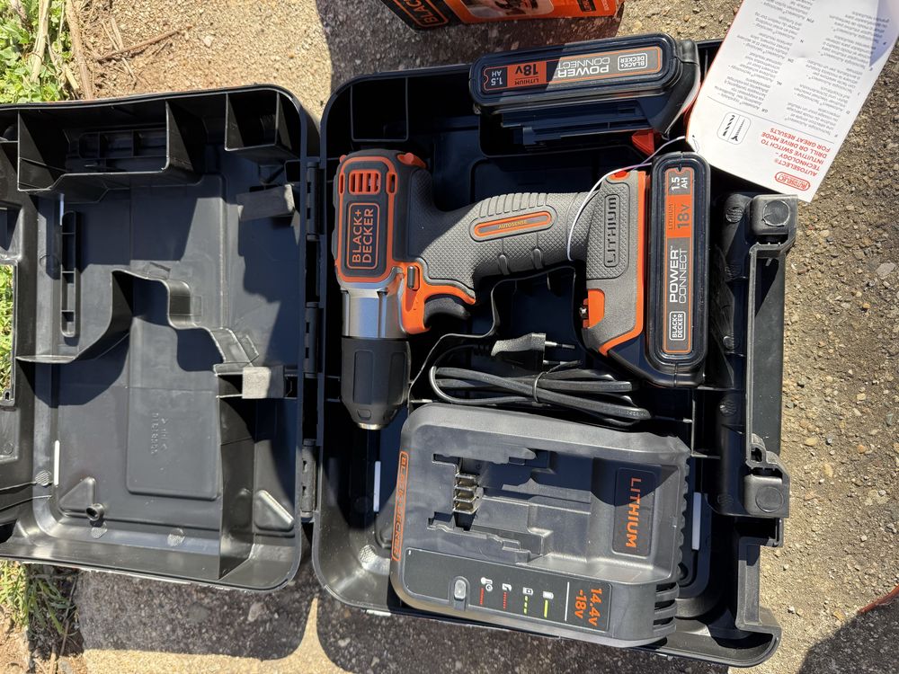 Black+Decker винтоверт и шлайф