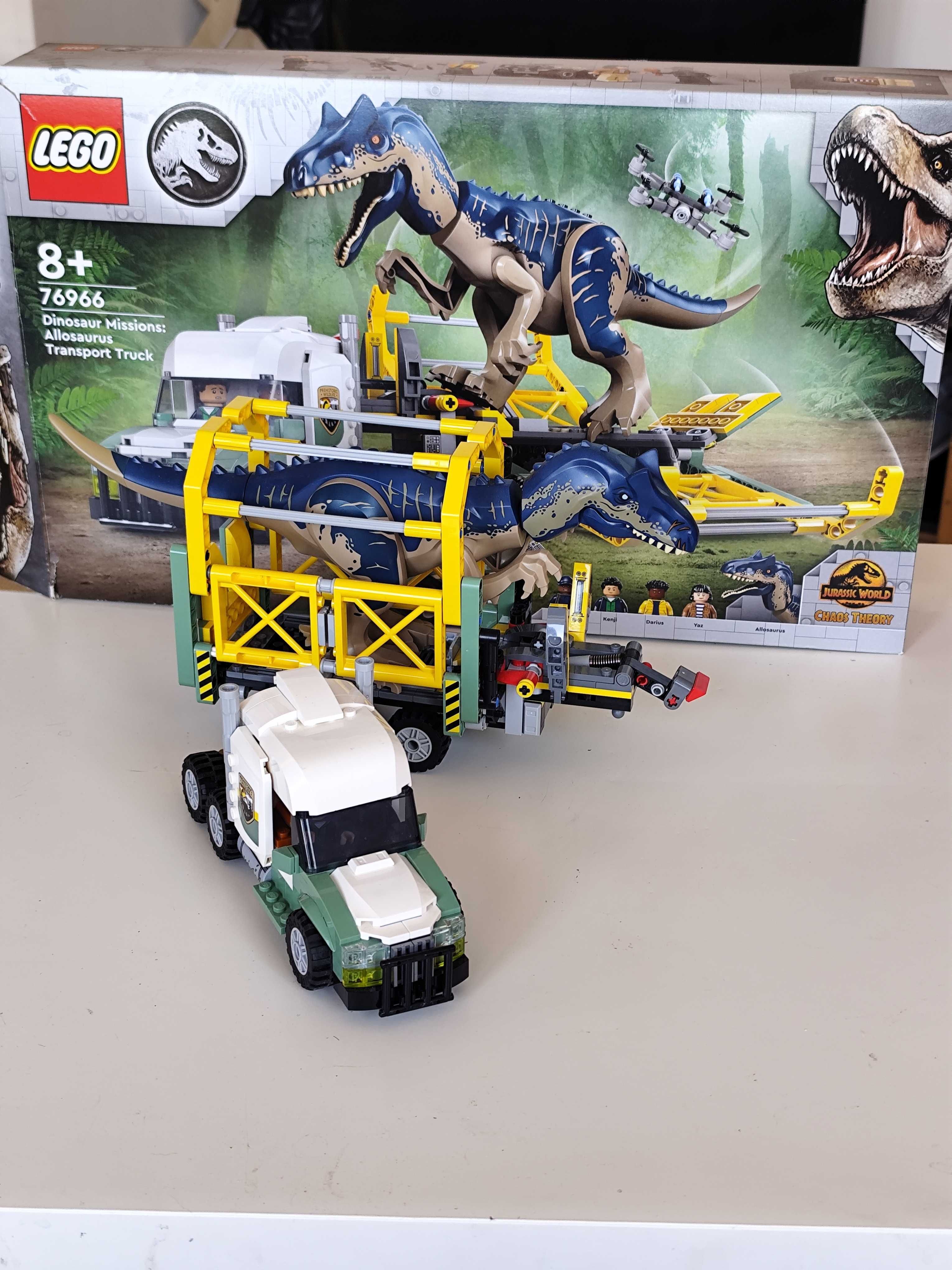 LEGO Jurassic World - Динозавърски мисии: превоз на алозавър (76966)