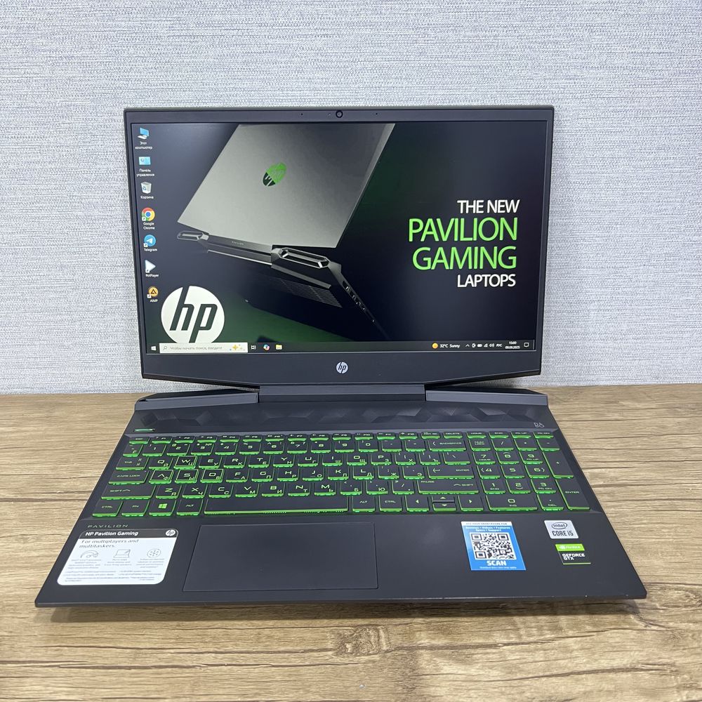 Игровой Hp Pavilion Gaming i5 10gen 8/256gb для дома и офиса!