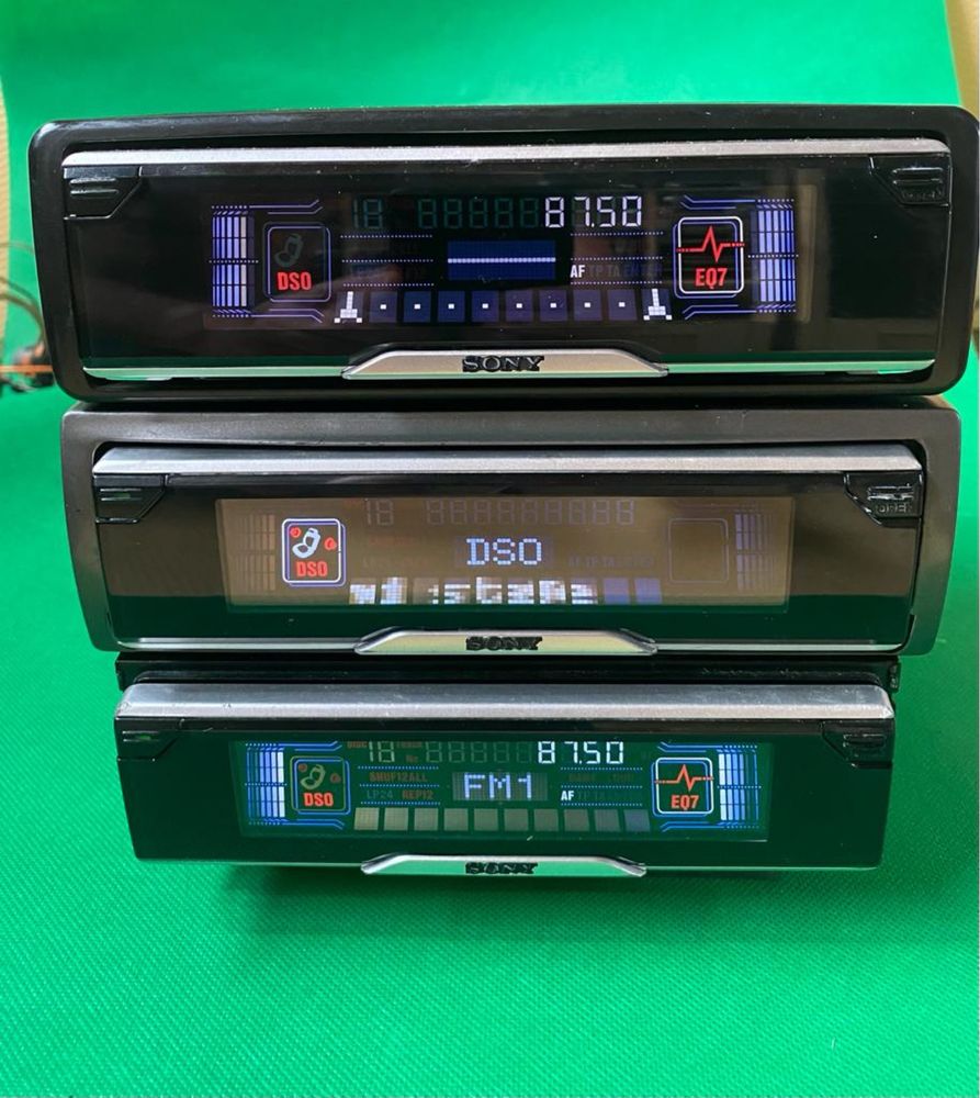CD player auto Sony CDX CA 850 Color Black panel -adapt BT Usb