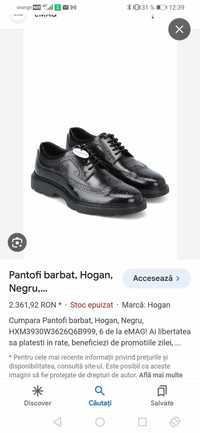 Pantofi barbatesti   model Hogan