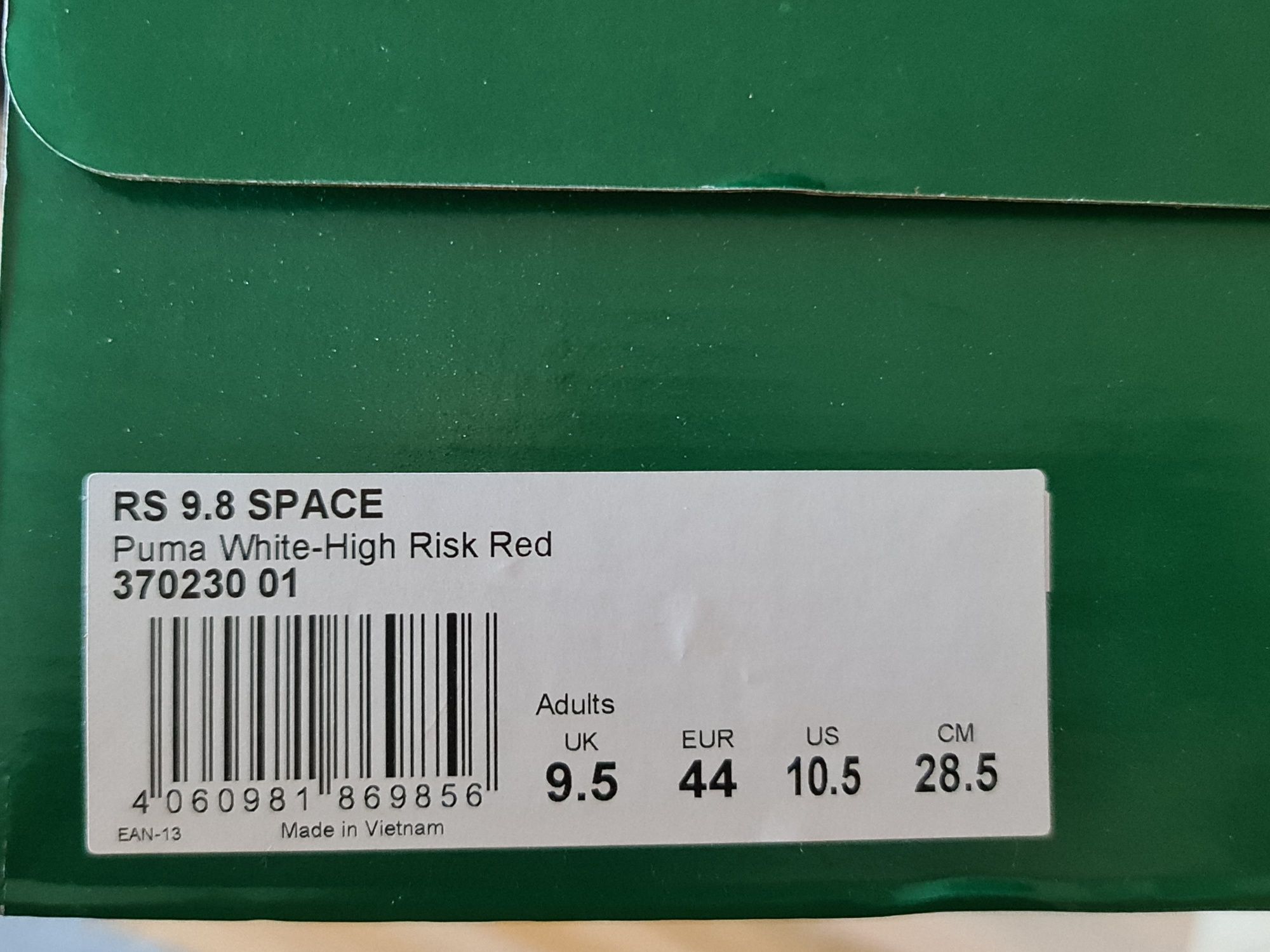 PUMA Rs 9.8 Space / 44номер 28.5см Стелка Нови с Кутия