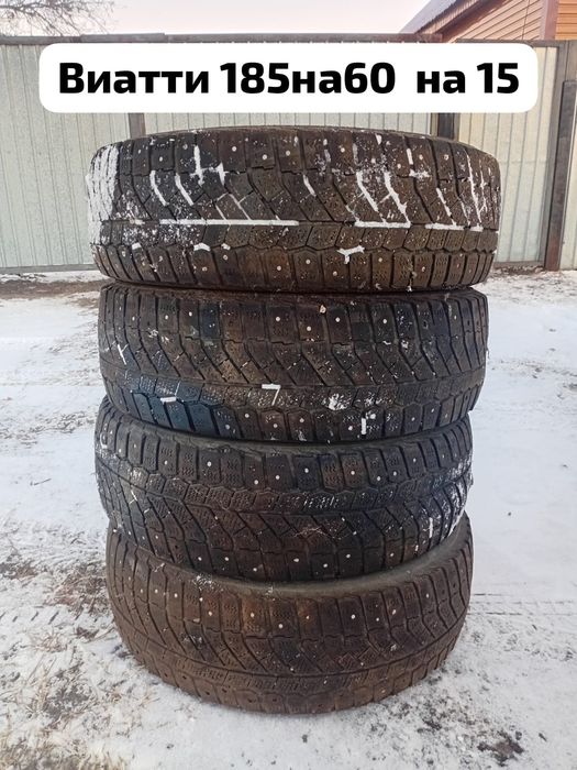 4 балона На 15 виатти 185на60  безкамера