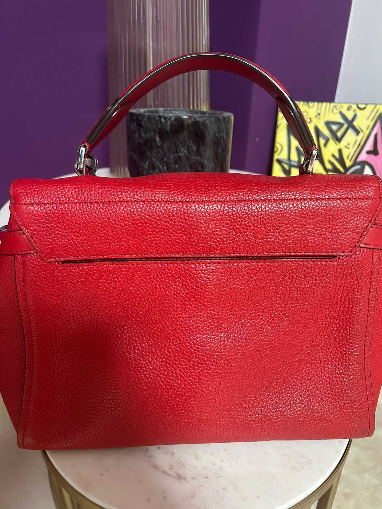 GEANTA Michael Kors Bristol Medium Leather Satchel