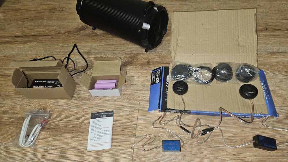 Vand Boxa portabila partial montata DIY!!