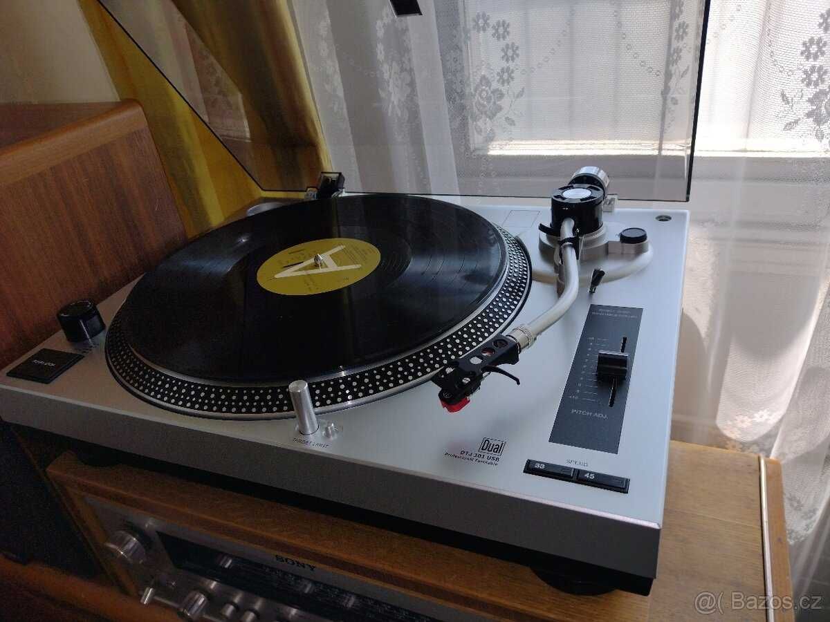 Pick-up DUAL DTJ 301.1USB Technics SL1200 Audio-Technica Reloop Numark