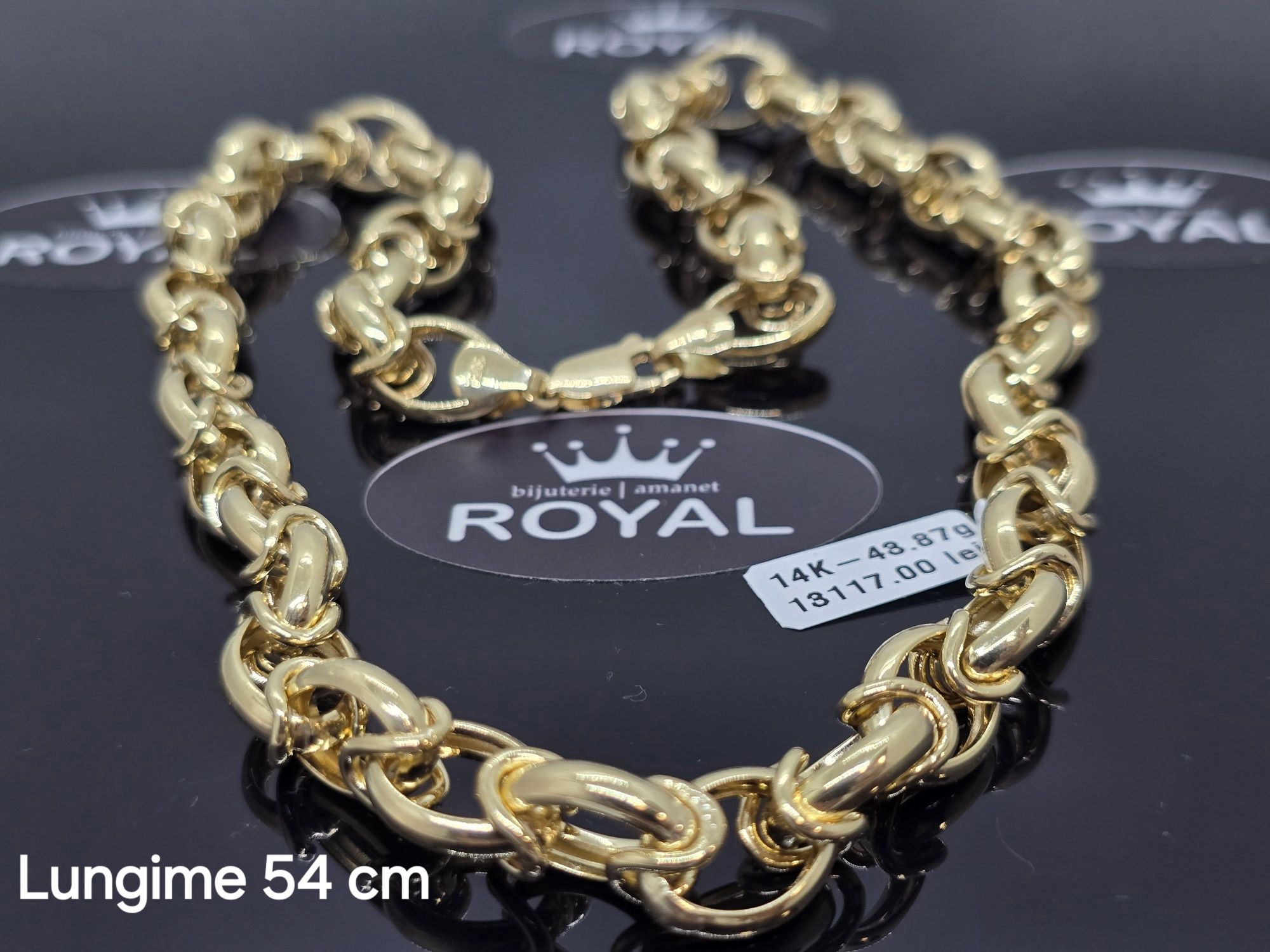 Bijuteria Royal: Lant aur 14k/43.87 gr