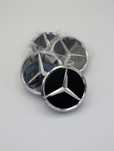 Set 4 capace roti 75 mm compatibil cu  janta Mercedes