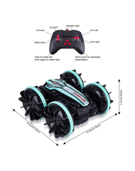 Amphibious RC количка Berry President 4x4 – кара по земя и вода