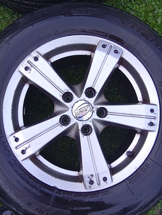Jante 16' aluminiu 5x114,3 + cauciucuri