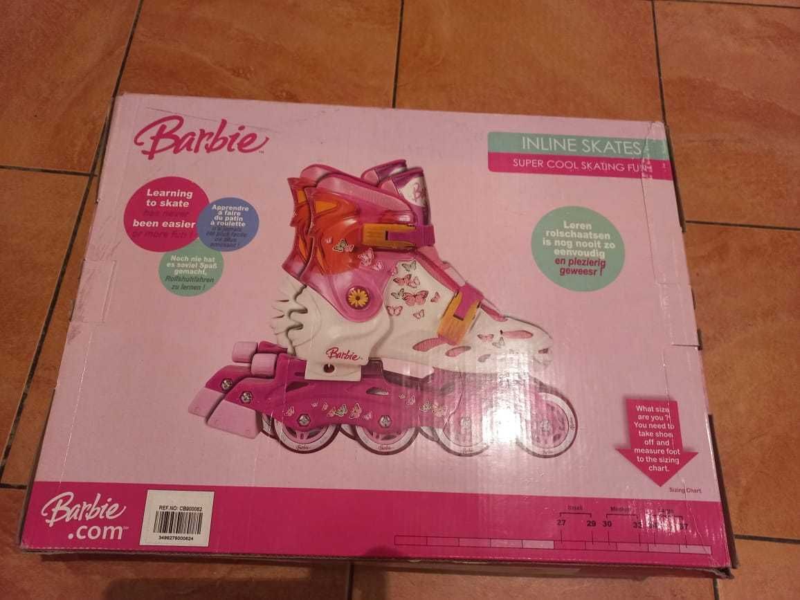 Ролики раздвижные Barbie