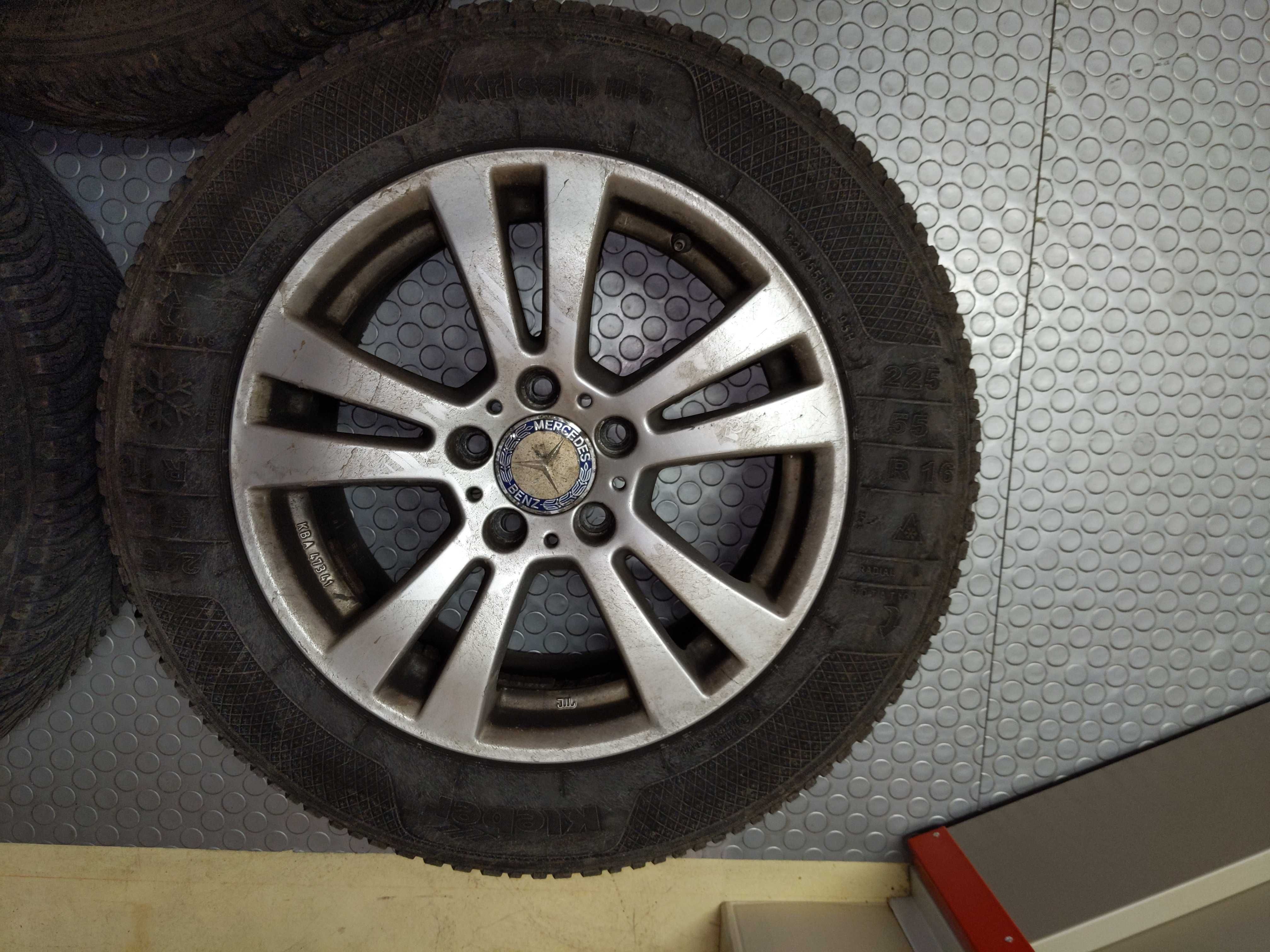 Джанти 16" със зимни гуми Kleber за Mercedes A/B/C/E класа, Audi A4/B8