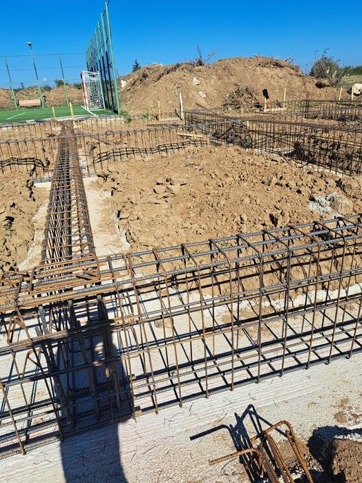 Lucrări de construcții,terasamente.