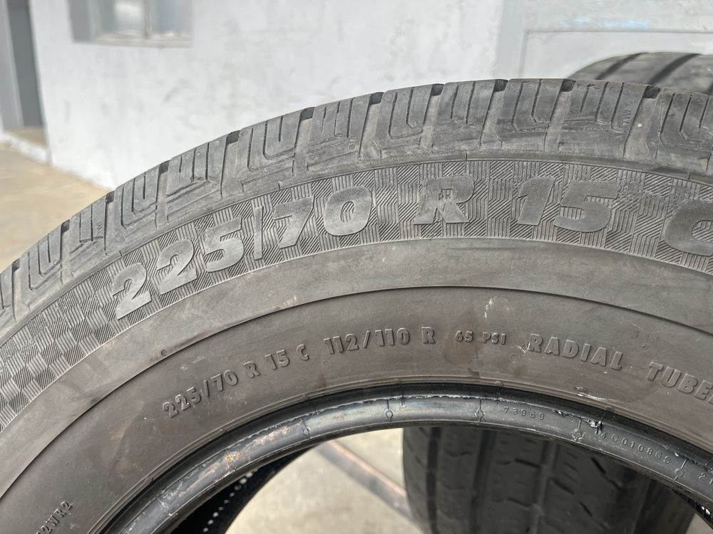 2 бр. гуми за бус 225/70/15C  Sportiva DOT 1117 7,5/8,5 mm