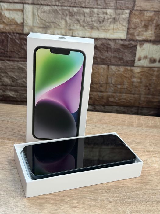 Apple iPhone 14, 128GB, Smartphone, Midnight Blue, Отлично състояние