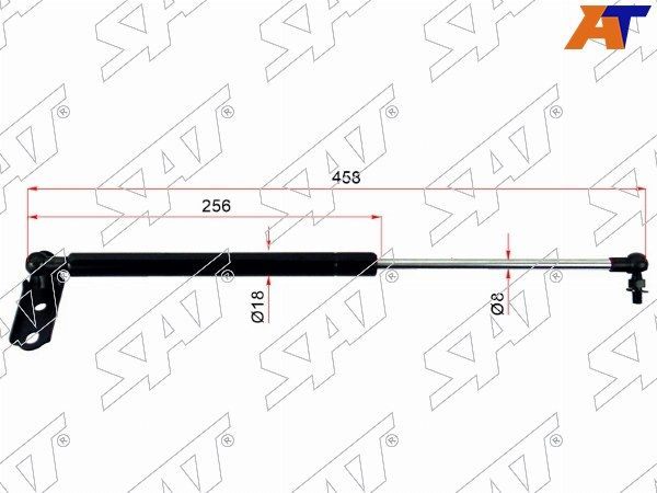 Амортизатор капота Toyota Harrier
