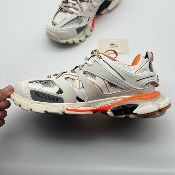 Balenciaga Track LED Orange White