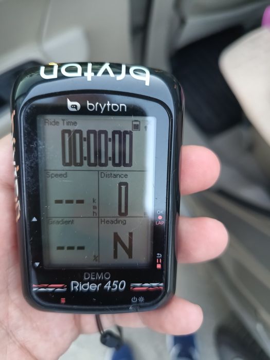 Ciclocomputer bicicleta Bryton Rider 450