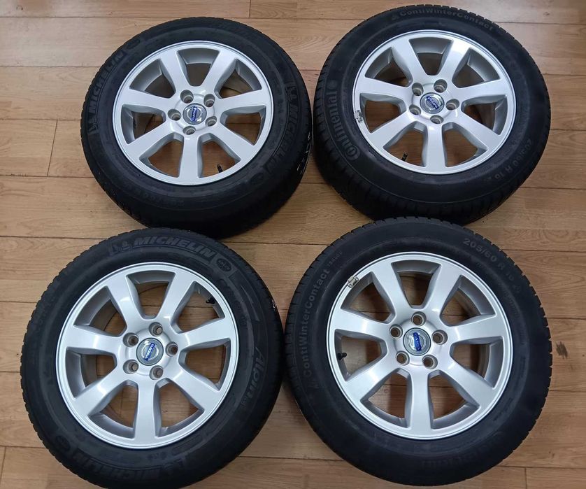 Jante 16 Volvo V40 V50 V60 V70  S60 S80 S40 C30 C70 cu anvelope MS oem
