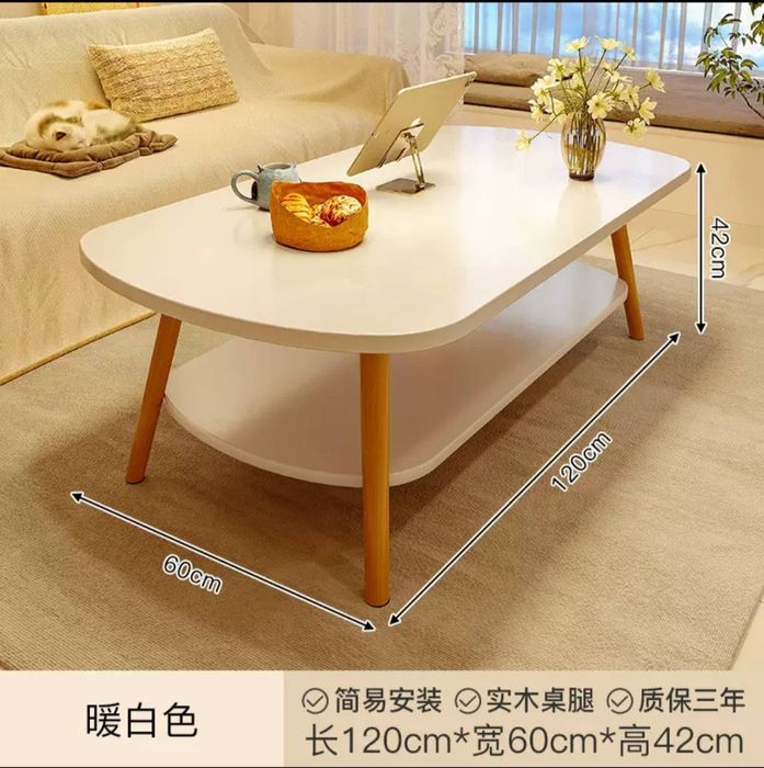 Журнальный столик 120×60×42 см — стиль, удобство и практичность