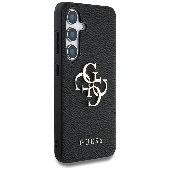 Guess hardcase 4g grained big and classic logo за samsung galaxy s25 p