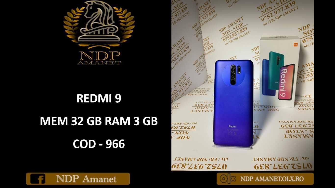 NDP Amanet NON-STOP Bld.Iuliu Maniu 69 REDMI 9, 32 GB (966)