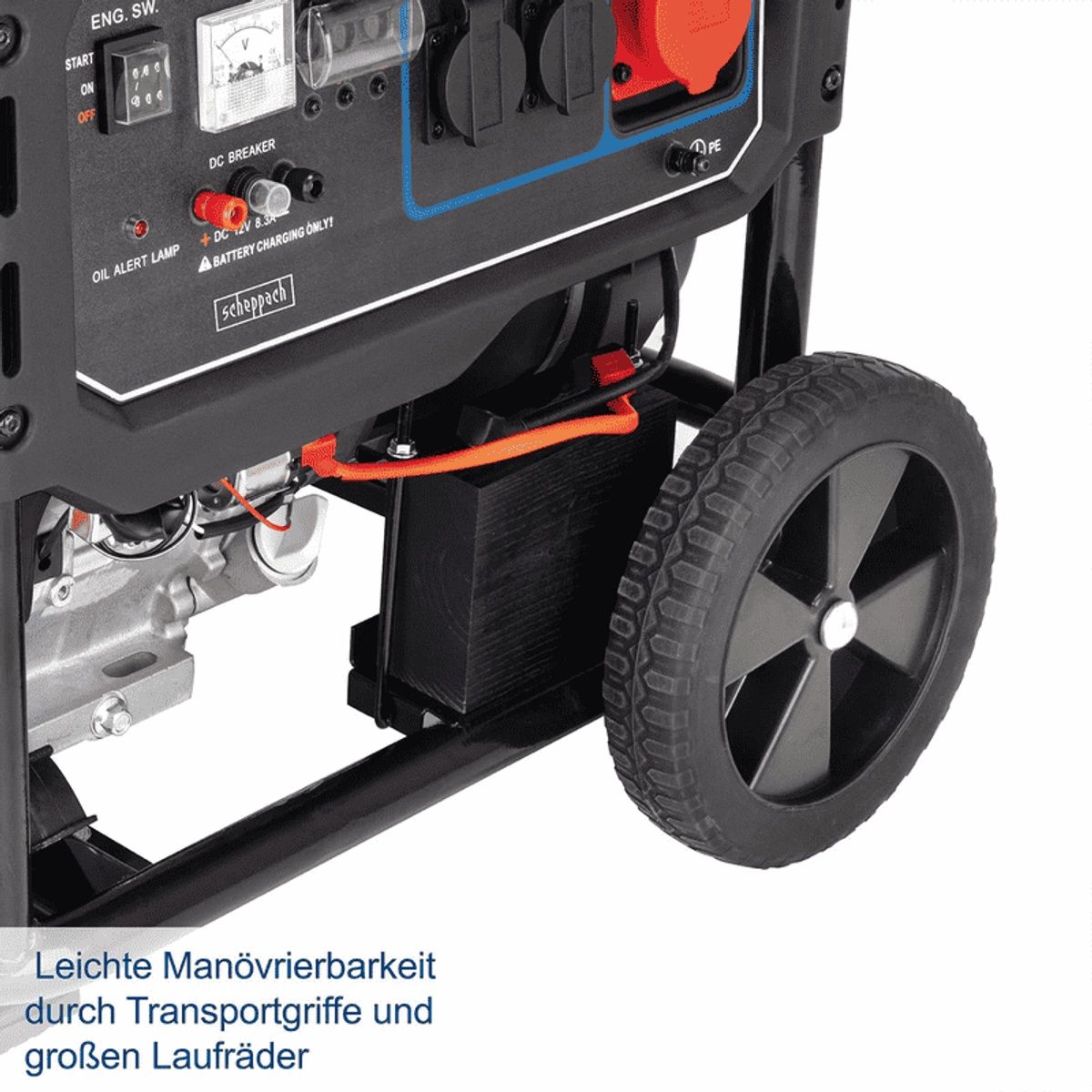 Generator de curent pe benzina SG1700x Scheppach 5400 W