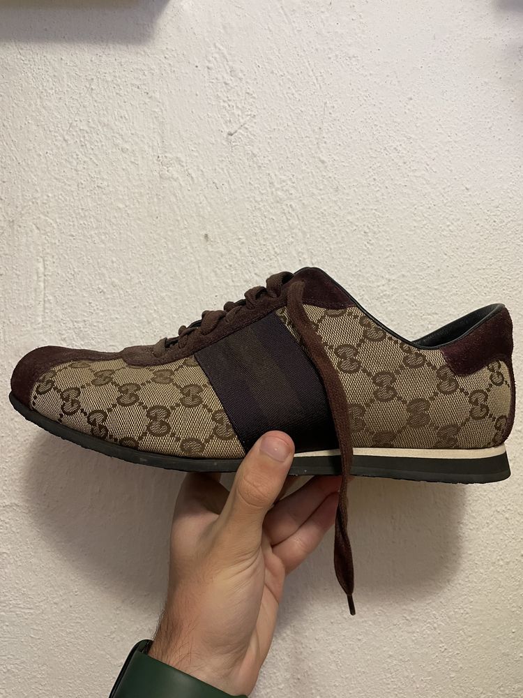 Обувки Gucci GG Canvas