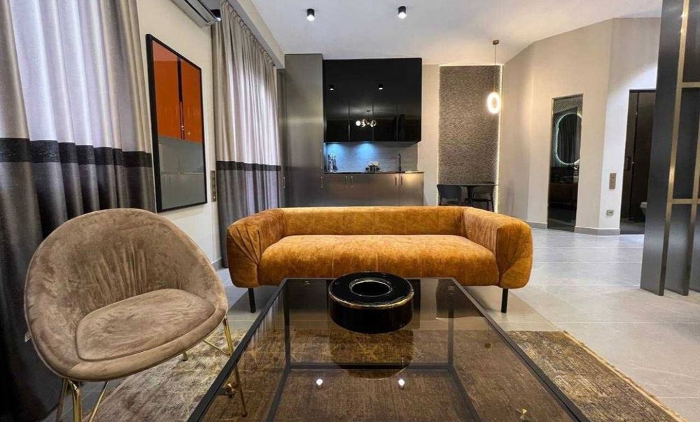 1х комнатная авторский ремонт Tashkent City Gardens 46м² Укомплектован