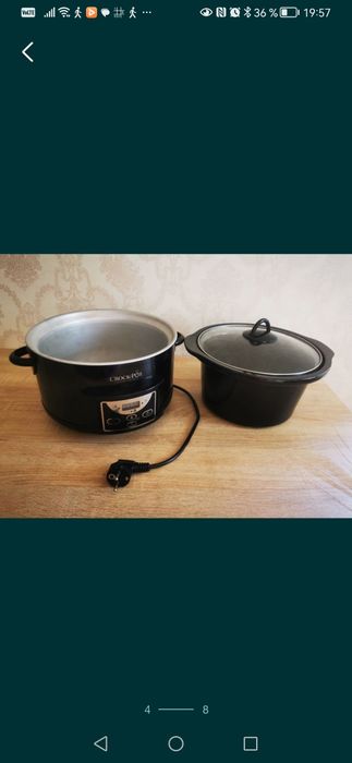 Slow cooker Crock Pot  4,7 l